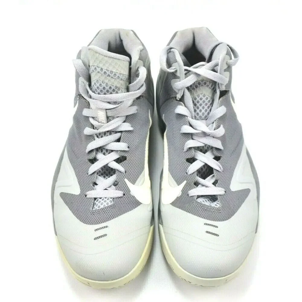 NIKE Air Max Premiere Basketball Shoe Men's Size 10.5 Dark Light Gray 653638-010